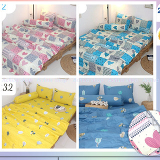 [HỎA TỐC] BỘ DRAP GA GỐI COTTON 100% KHALY CHÍNH HÃNG [MỀM MÁT KHÔNG BAI NHÃO XÙ LÔNG] - HỌA TIẾT HOT ACHUASHOp