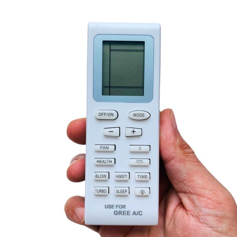 Điều Khiển  Điều Hòa Máy Lạnh GREE Trắng Ngắn YBOF/YBOFB1/YB0FB2 chất lượng tốt
