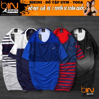 Aó Thể Thao Nam Thun Lạnh Co Dãn 4 Chiều AN005 Bin Sports