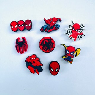 SET 8 CÁI Jibbitz sticker gắn dép cross trẻ em , phụ kiện icon charm gắn dép đáng yêu cho bé TRAI
