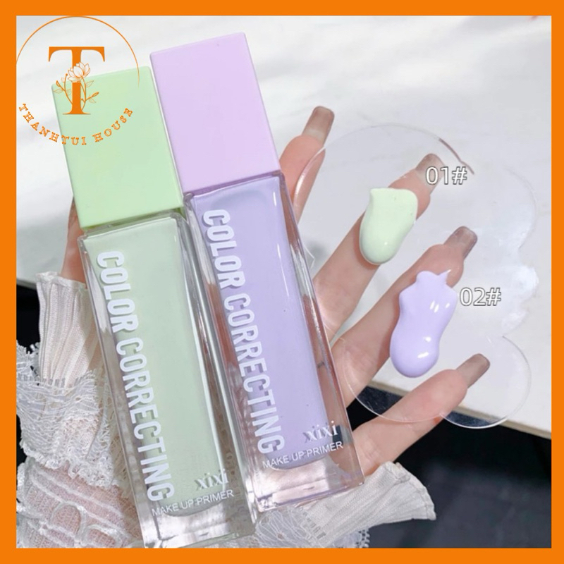 Kem lót Xixi D555 nâng tone đều màu da kiềm dầu