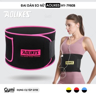 Đai Dán Eo Nữ Aolikes HY-7980B | Đai Nịt Bụng Hỗ Trợ Tập Gym, Yoga Chính Hãng