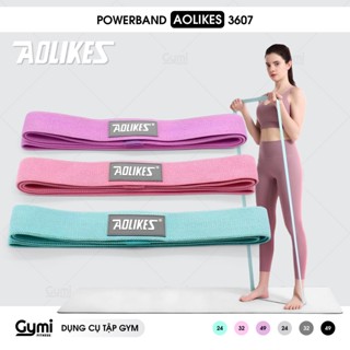 Dây PowerBand Aolikes 3607 Đa Năng, Đàn Hồi Hỗ Trợ Tập Luyện  - Dây Kháng Lực Tập Toàn Thân