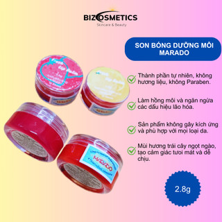 Son bóng dưỡng môi Marado Fresh Lip Balm hương trái cây ngọt ngào 2.8g