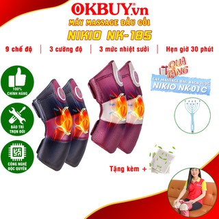 Máy massage đầu gối, đùi và bắp chân rung nóng điều trị đau nhức mỏi Nikio NK-185 | OKbuy