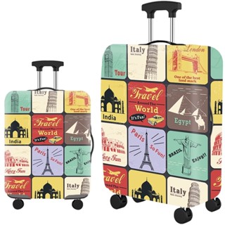  Bao trùm vali - Dày dặn và chắc chắn - Bảo Vệ Vali - Nhựa 