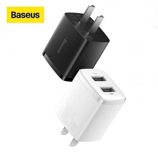 Củ sạc 2 cổng sạc Baseus - Bộ sạc kèm dây sạc hỗ trợ samsung phone xiaomi ...vv
