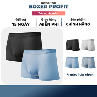 Combo 2 quần boxer nam profit thun lạnh cao cấp boxerman