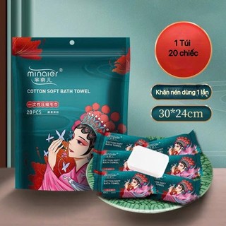 COMBO 100 VIÊN KHĂN GIẤY NÉN DẠNG VIÊN
