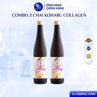[Combo 2 Chai] Nước Uống Collagen 82X KOHARU COLLAGEN Giúp Trẻ Hóa Da, Tăng Đề Kháng (500ml/ chai)