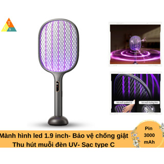 Vợt Muỗi Cao Cấp Xiaomi 2 trong 1 Qualitell S2 ZSS240912 bản nâng cấp mới