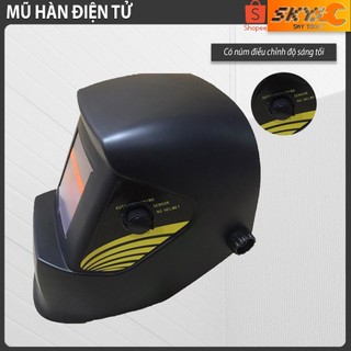 Mũ hàn. mặt nạ hàn điện tử đổi màu tự động