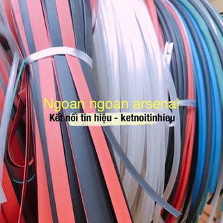 gen co nhiệt loại tốt từ phi 1 đến phi 100. Màu trong, đỏ, đen nhập khẩu. Ống co nhiệt chuyên dụng