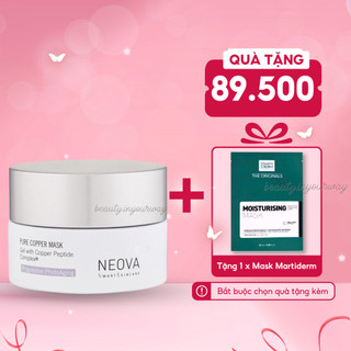 Mặt nạ đồng cấp ẩm, phục hồi da neova pure copper mask 50g