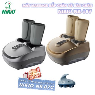 Máy Massage Chân Áp Suất Khí 2in1 Nhật Bản Nikio NK-187 Chính Hãng