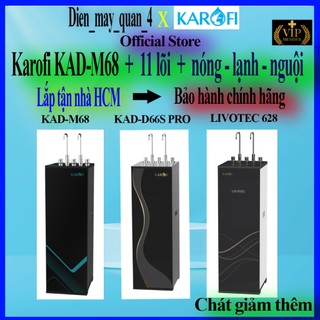 Karofi m68 -- máy lọc nước nóng lạnh karofi kad-m68 chính hãng mới 100%