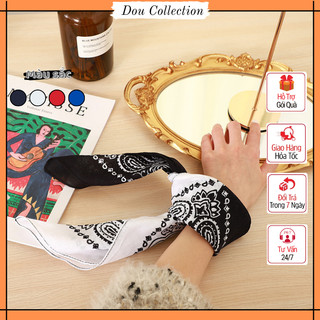 [NOWSHIP & Grab Express] Khăn Bandana (Khăn Turban EXO) Nửa Màu Phong Cách Hàn Quốc Chất Liệu Cotton 60x60cm - Mã B038