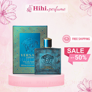 Nước hoa nam Versace Eros 100ml - Hương thơm nam tính cuốn hút - hihi.cosmetic