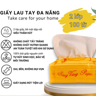 Combo 20 gói giấy ăn Sóng Vàng