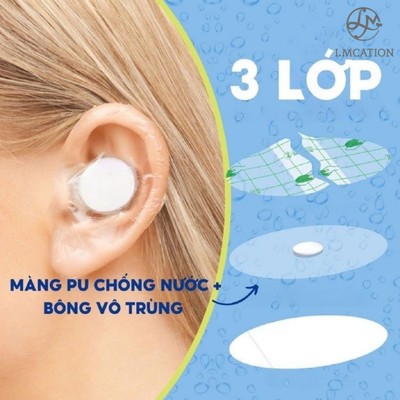 (Tặng kèm quà) Miếng dán đa năng LMcation. Chống thấm nước tai & chống trầy chân. Set 6 miếng dán.
