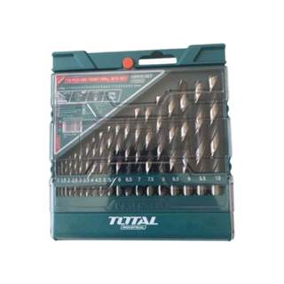 1-10mm Bộ mũi khoan kim loại HSS 19 chi tiết Total TACSD0195