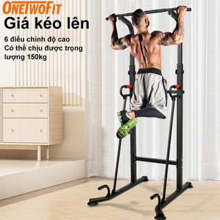 OneTwoFit Pull up Bar Home Fitness Push Up-Weight có thể điều chỉnh chiều cao 98cm*78cm*236cm OT130