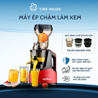 Máy ép chậm, máy ép hoa quả công suất 150W, ép rau củ hoa quả, có thể làm kem tốc độ chậm