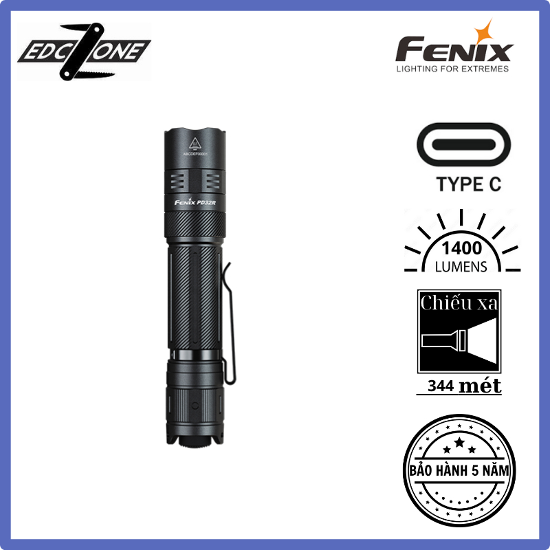 Đèn FENIX PD32R Chính hãng (1400 Lumens)