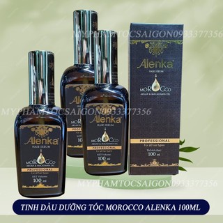 (chính hãng_giá sỉ] Tinh dầu dưỡng bóng và giữ nếp tóc uốn sóng lơi Alenka Hair Serum 100ML