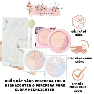 Phấn Bắt Sáng Peripera Ink V Highlighter & Peripera Pure Glory Highlighter