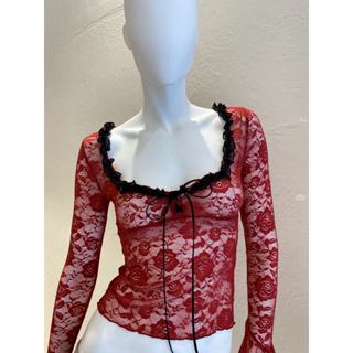 50% PREMIUM ౨ৎ ÁO REN ALITA LACE SHIRT