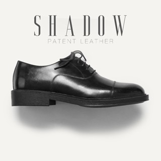 Giày tây nam màu đen da bò OXFORD SHADOW, giày văn phòng công sở, giày da nam thanh lịch TONKIN