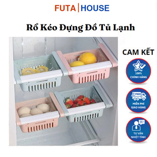Rổ kéo đựng đồ tủ lạnh_ sắp xếp tủ lạnh gọn gàng ngăn nắp