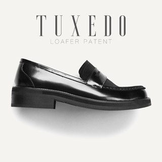 Giày tây nam, giày lười nam da bò TUXEDO LOAFER sang trọng, giày công sở cao cấp lịch lãm TONKIN