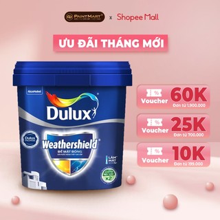 Sơn tường ngoài trời Dulux Weathershield lon 1 lít