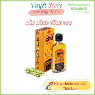 Dầu gừng nóng gpu 60ml