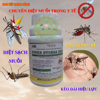 Thuốc diệt muỗi & côn trùng trong y tế cyper otuksa 250ec - 100ml