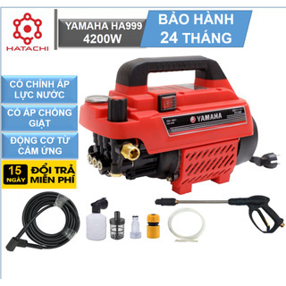 Máy Rửa Xe | Máy Rửa Xe Có Chỉnh Áp 4200W | Thân máy 8,5 kg | Có Chống Giật | Chống Cháy | Bảo hành 24 tháng