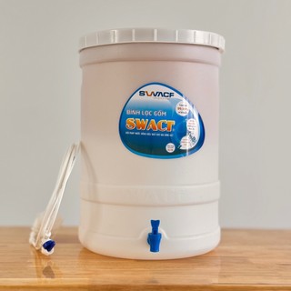 Bình lọc nước uống trực tiếp SWACF 20L | CWFLT, giữ khoáng thiết yếu - Công nghệ Mỹ