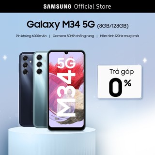 Điện thoại samsung galaxy m34 8gb/128gb