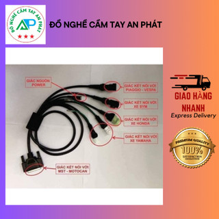 Giắc điện motoscan và mst phiên bản 2020 donghecamtayanphat đầy đủ các giắc kết nối các dòng xe