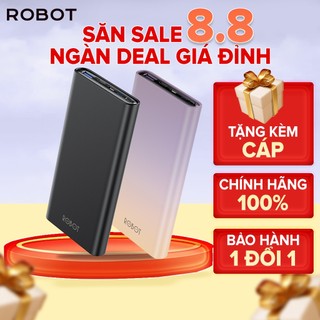 Pin Sạc Dự Phòng 10.000 mhA ROBOT RT11 Sạc Nhanh PD/QC - BẢO HÀNH 1 ĐỔI 1