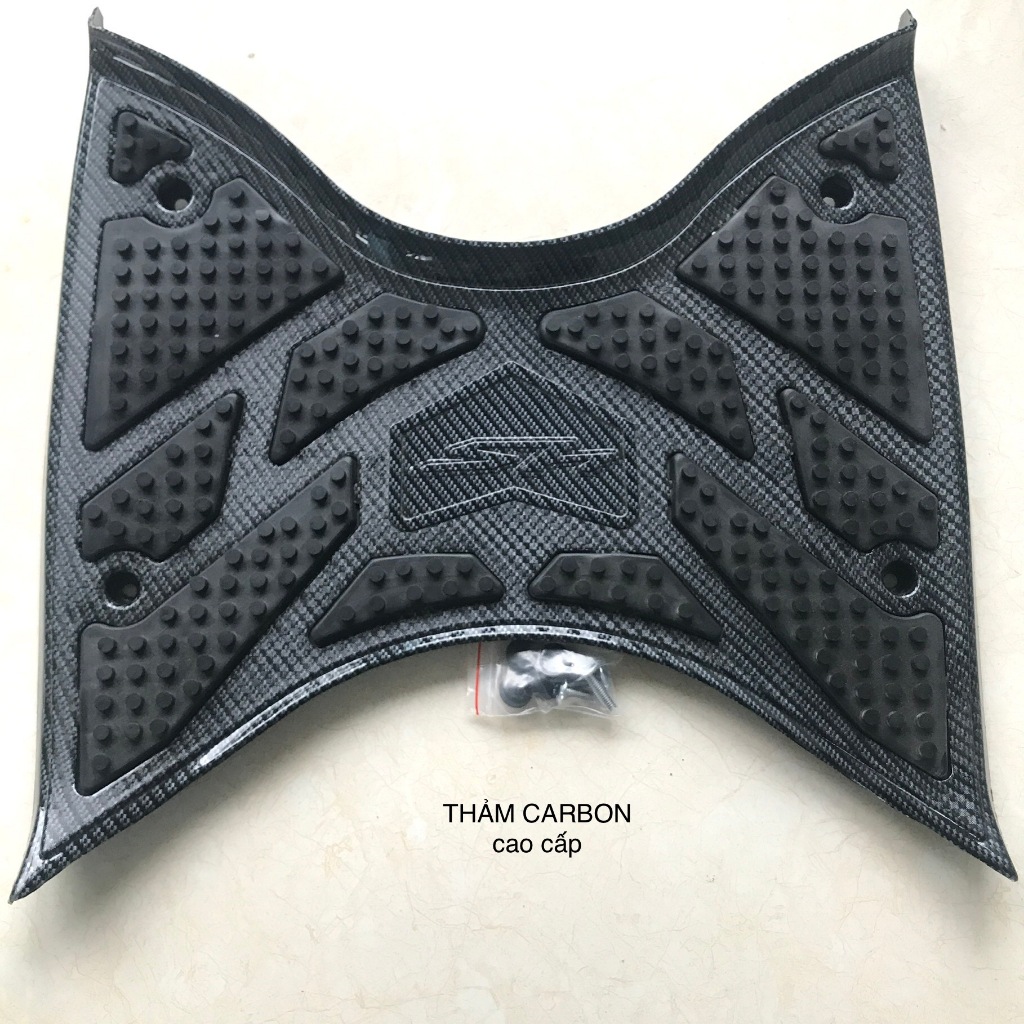 thảm lót sàn chân SH 2017 - 2019 carbon, crom