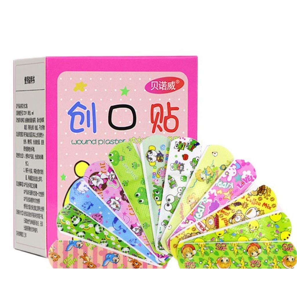  Hộp 100 Miếng Băng Dán Vết Thương Cá Nhân Urgo,Băng Dán Y Tế Chống Nhiễm Trùng,Băng Gâu Siêu Dính 