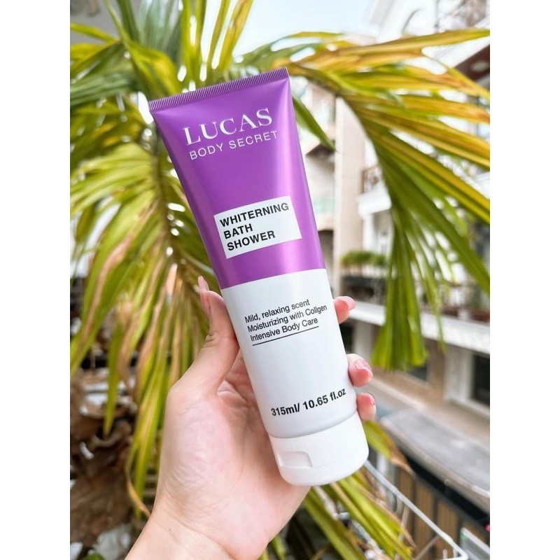 Sữa tắm trắng da đa tầng Lucas Đan Thy - Lucas Body Secret Whitening Bath Shower