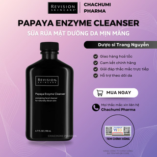  Sữa Rửa Mặt Revision Skincare Papaya Enzyme Cleanser Dưỡng Da Mịn Màng 