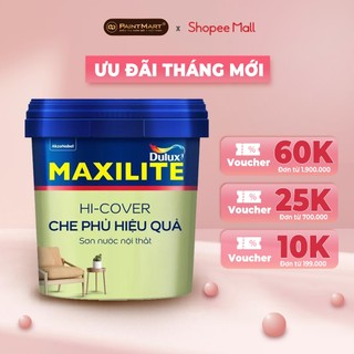 Sơn nước trong nhà maxilite hi cover che phủ hiệu quả mk14 thùng 15 lít