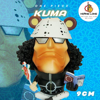Mô hình bộ Bartholomew Kuma Chibi 9cm, figure One Piece, quà tặng Sưu tầm Độc đáo (phụ kiện Hoàng Long)