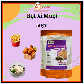 Gói 50g Bột xi muội lắc khô mịn, chuyên dùng lắc khoai tây gà rán