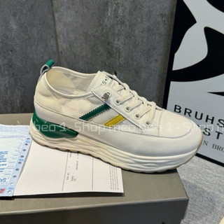 Giày thể thao sneaker kẻ xanh chéo pha lưới fullbox hàng quảng châu cao cấp